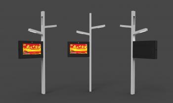 戶外廣告機適合哪些場景投放？