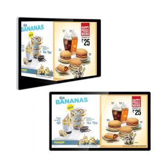 55 寸型材款壁掛安卓廣告機